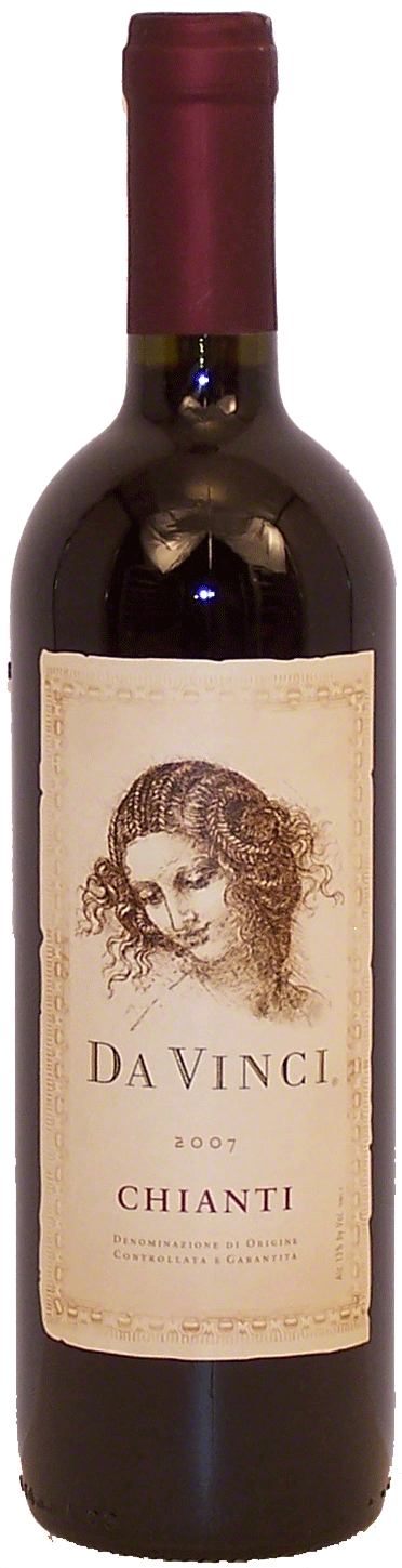 Da Vinci  chianti wine of Italy, 13% alc. by vol. Full-Size Picture